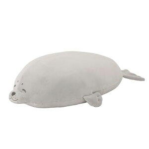 りぶはあと抱き枕プレミアムねむねむアニマルズアザラシのグーLサイズ(全長約68cm)ふわふわもちもちぬいぐるみだきまくらプレゼント28977-71
