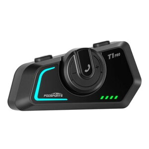FODSPORTS�o�C�N�C���J��T1PRO�C���J��4�l�����ʘbBluetooth5.4HIFI����5�d�m�C�Y�L�����Z��FM���W�I���y���L�ʐM�Đڑ����̃C���J���Ɛڑ��\�����^�b�`�y�A�����OIP67�h��Siri�Ή�