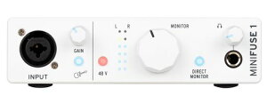 Arturia �A�[�g���A ���y����\�t�g�t�� �|�[�^�u���E�I�[�f�B�I�C���^�[�t�F�C�X MiniFuse 1 �z���C�g