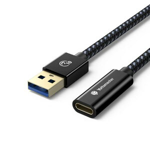 YottamasterUSBType-AϊP[u(1m)USB3.1Gen2^CvAIXE^CvCXϊA_v^10Gbpsf[^]QC3.0}[dubN[P-U100-ACF10]