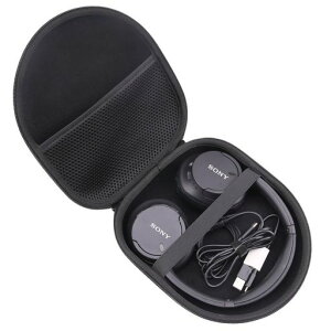 WAIYUJP���[�P�[�X�݊���SONY�\�j�[MDR-MV1/WH-CH720N/WH-1000XM5/WH-CH710N/WH-CH700N/MDR-M1ST/MDR-1AM2/MDR-1A�w�b�h�z���ی�L�������O�P�[�X���[�P�[�X.