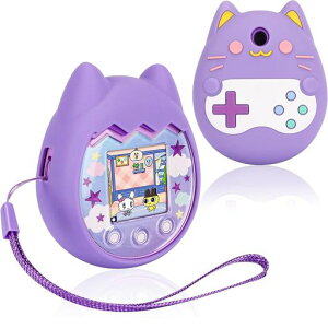TamagotchiParadiseケースたまごっちパラダイス用シリコンケース保護カバーハンドストラップ付き耐衝撃落下防止防水防塵抗菌耐衝撃指紋防止キズ防止装着充電可能TamagotchiParadise全面保護