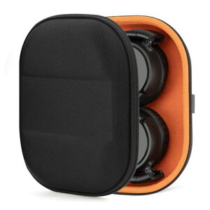 Geekria Shield �w�b�h�z���P�[�X �\�j�[ Sony MDR-ZX300�AMDR-ZX110 ���Ή� �����p�n�[�h�V�F�� �g���x���L�����[�o�b�O �P�[�u�����[�t�� (�u���b�N)