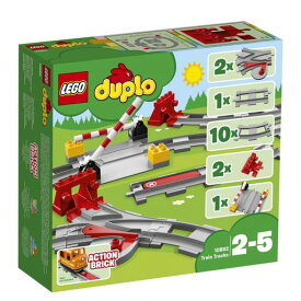 レゴ(LEGO)デュプロ あそびが広がる! 踏切レールセット 10882 おもちゃ ブロック プレゼント幼児 赤ちゃん 電車 でんしゃ 男の子 女の子 2歳~5歳