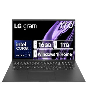 �y���y��x17�C���`�zLGgram/���y��(1350g)/�����ԋ쓮(�ő�19.5h)/CoreUltra7155H/������16GB/SSD1TB/17�^IPS�t��WQXGA(2560x1600)�A���`�O���ADCI-P3