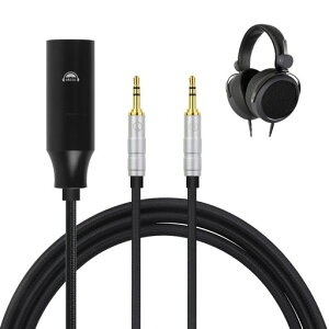 okcsc TC3.5 �w�b�h�z���P�[�u�� ���P�[�u�� �C���z���E�w�b�h�z���p SONY�p Hifiman�p HE4XX�EHE-350�EHE1000�ɓK�� OFC 4�c ����2.0m 4Pin XR���E��d�����3.5mm�v���O(3��)x2
