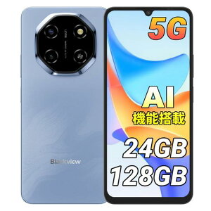 BlackviewSHARK65G�Ή��X�}�z�{��SIM�t���[|AI�@�\����|Android15�X�}�[�g�t�H��|24GB+128GB(2TB�g���\)|6.88�C���`����
