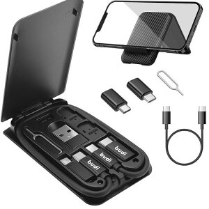 NN.ORANIE�y�A�b�v�E�H�b�`�[�d��t���z�ϊ��A�_�v�^�Z�b�g6in1���@�\�f�W�^�����[�P�[�XUSB-Cto���C�g�j���O&CtoC�P�[�u��65WPD�}���[�dUSB-CtoMicroUSB&TYPE-CtoUSB-A