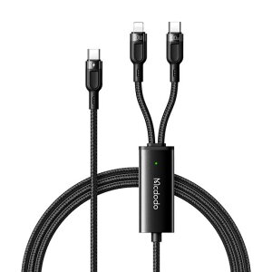McdodoUSBCPD�}���[�d1.2m�P�[�u��2�䓯���[�d&�����f�[�^�]�����C�g�j���O20W+TypeC100WLED�\�����C�g�t�����ϋv�i�C�����҂�iphone/Android�Ή�