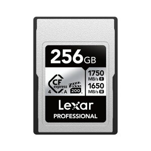Lexar Professional �V���o�[�V���[�Y CFexpress 4.0 Type A �J�[�h 256GB CFE�J�[�h �ő�ǂݎ��1750MB/�b VPG200 8K�r�f�ICF�J�[�h �������[�J�[�h Sony Alpha Sony