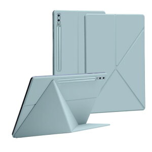 For Samsung Galaxy Tab S10 Ultra /S9 Ultra /S8 Ultra 14.6�C���`�^�u���b�g���C�ی�J�o�[�AS-Pen�z���_�[�t���A�܂��݉\�Ȍy�ʎ��C�ی�P�[�X (�����F)