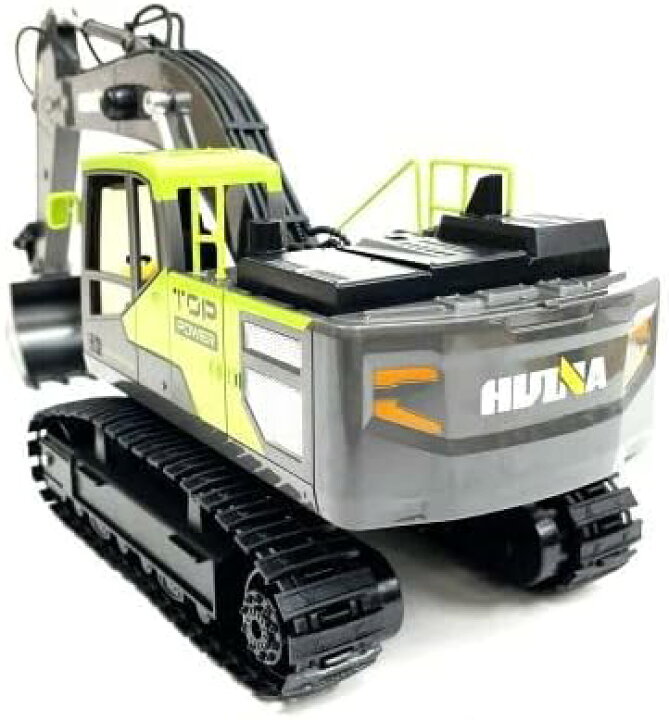 楽天市場】Huina Toys 1661 1/18スケール 2.4GHz RTR パワーショベル 