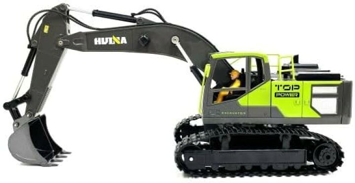 楽天市場】Huina Toys 1661 1/18スケール 2.4GHz RTR パワーショベル 