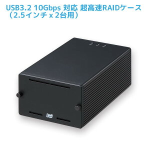 USB 3.2 Gen2 RAID P[X 2.5C`HDD SSD 2p 10Gbps Ή RS-EC22-U31RA HDD RAIDP[X HDDP[X RAID 2.5 HDDP[X 2.5C` HDD RAID SSD OtHDD RAID1 2.5 HDDP[X 2 Type-C USB 10Gbps