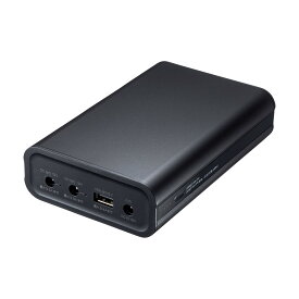 サンワサプライ BTL-RDC19 ノートパソコン用モバイルバッテリー 大容量 20000mAh 72.6Wh DC12V 19V出力対応 モバイルバッテリー ノートパソコン 外付けバッテリー USB充電 飛行機持ち込み可能 ポータブル電源 PSE