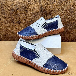 モカシン ドライビングシューズ サンダル メンズ靴 メッシュ レザーシューズ ローファー カジュアルシューズ コンフォート スリッポン 通気性 革靴 男性靴