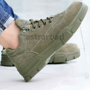 鋼先芯 つま先保護 セーフティーシューズ メンズ 安全靴 作業靴 メンズ ワークシューズ 安全シューズ スニーカー 耐滑耐油 滑り止 衝撃吸収 工事現場 軽作業