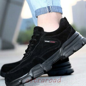 鋼先芯 つま先保護 セーフティーシューズ メンズ 安全靴 作業靴 メンズ ワークシューズ 安全シューズ スニーカー 耐滑耐油 滑り止 衝撃吸収 工事現場 軽作業