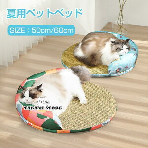 ペットベッド 夏 猫用 ベッド 猫マット 犬 ござ ペット ひんやりマット 小型犬 猫 涼感マット 熱中症 対策 通気 接触冷感 枕付き 涼しい 涼感 滑り止め 洗える