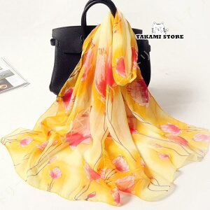 花柄ストール ショール ガーゼストール 花柄 フラワー 柔らかい 優しい肌触り 小花 フリンジ 上品 エレガント パーティ 贈り物 スカーフ プレゼント UV 卒業式