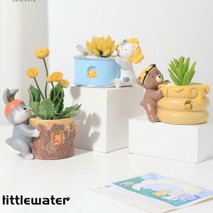多肉植物鉢 植木鉢 樹脂 底に水抜き穴あり アニマルプランター カートゥーン おしゃれ 動物 可愛い クリエイティブ フラワーポット 観葉植物 ハーブ