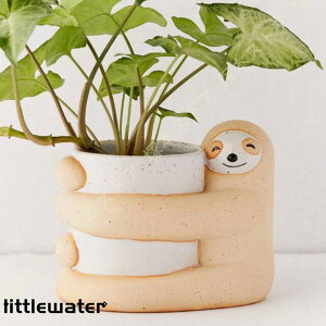 ガーデニング 農業 植木鉢 プランター プランター モダン なまけものポット アニマルポット ポット 鉢植え 動物 ガーデニング エクステリア