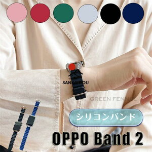 OPPO band 2 �o���h �V���R�� �I�b�| �o���h2 �����o���h OPPO Watch Free �o���h �_�炩�� �\�t�g �ی�t���[���t�� �X�e�����X �I�b�| �E�H�b�` �t���[ OPPO W