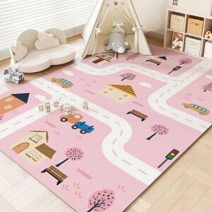 �L�b�Y�J�[�y�b�g �v���C�}�b�g ���H�� �x�r�[�t���A�}�b�g pvc �ėp �V�у��O 80x120cm �h�� �]�|�h�~ �y�b�g�Ή� �Q�[��
