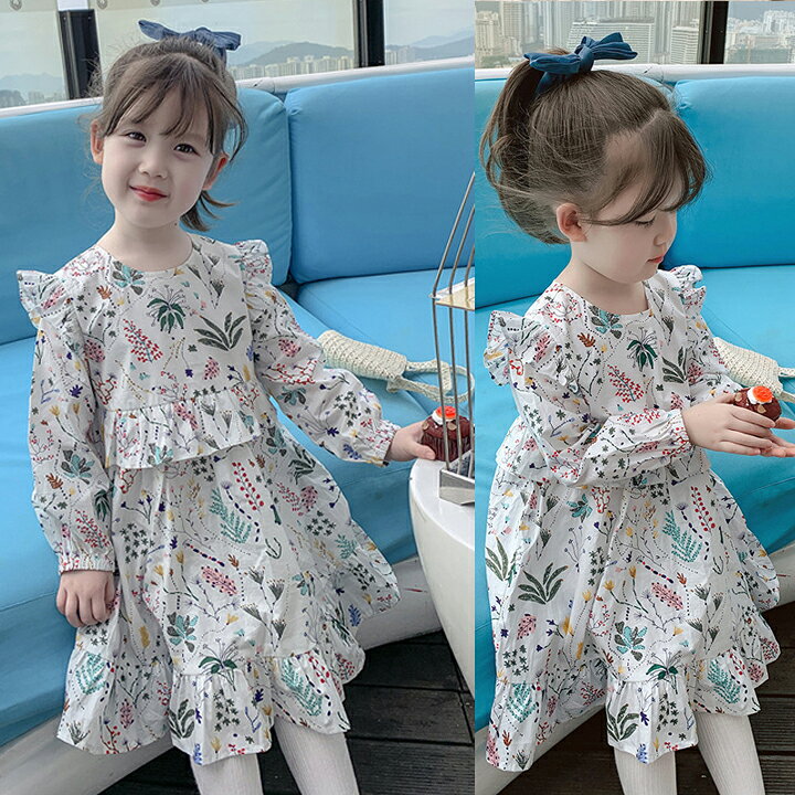 楽天市場】【SALE】ワンピース 総柄 プリント 子供服 女の子 発表会 