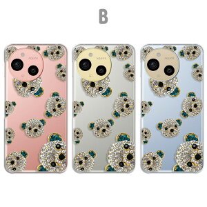 AQUOS sense9 カバー クリア アクオスセンス9 ケース aquossense9 スマホケース クリア アヒル クマちゃん 半額シール パンダ 麻雀 総柄 かわいい おしゃれ アクオスシーズン9 スマホカバー あくおす