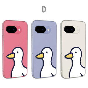 Google Pixel9a カバー クリア グーグルピクセル9a ケース pixel9aケース スマホケース クリア イラスト アニマル 動物柄 アルパカ クマ サル アヒル キツネ 猿 狐 熊 グーグルピクセル9aケース googlep