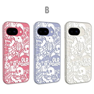 Google Pixel9a カバー クリア グーグルピクセル9a ケース pixel9aケース スマホケース クリア ストリート hiphop ヒップホップ 柄 OLD SCHOOL かっこいい おしゃれ グーグルピクセル9aケース googlepixel9a