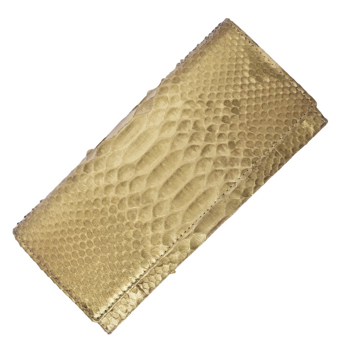 楽天市場】【53％OFF】長財布 パイソン メンズ ヘビ革 薄型 札入 本革 