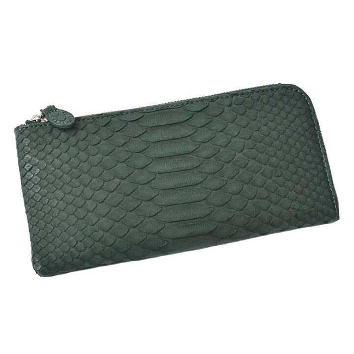 楽天市場】【50%OFF】長財布 パイソン レディース ヘビ革 本革 L字 