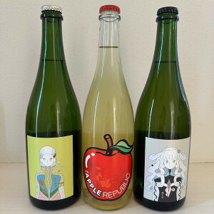 y3{Zbgzi`V[hݔ׃ZbgiCiY}2024^Apple Republic2023^͂2022j750ml×3{ {C RhXp[NO LES VINS VIVANTS × GRAPE REPUBLIC Rh^Y^쐶y
