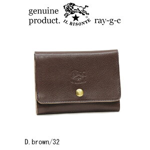 �C���r�]���e ���z * IL BISONTE�i ���z 2�܍��z ��܂���z ��� �j�C���r�]���e�@2�܃E�H���b�g�i 54_1_ 5432300240 �����Y ���f�B�[�X ���U�[�E�I���b�g �j�C���@�r�]���e / IL BISONTE / Wallet�@