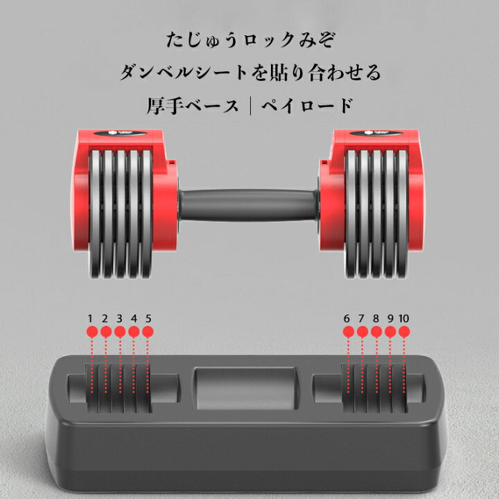 楽天市場】11kg 1/2個セット ダンベル 可変式 バーベル ケトルベル 筋 