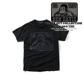BEN DAVIS ベンデイビス BLACKOUT COLLECTION LOGO TEE ブラックアウト コレクション ビックロゴ Tシャツ 日本限定モデル BDB-604