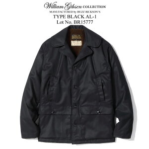 WILLIAM GIBSON COLLECTION �E�C���A���M�u�\���R���N�V���� TYPE BLACK AL-1 BY BUZZ RICKSON'S �o�Y���N�\���Y �u���b�NAL-1�W���P�b�g BR15777