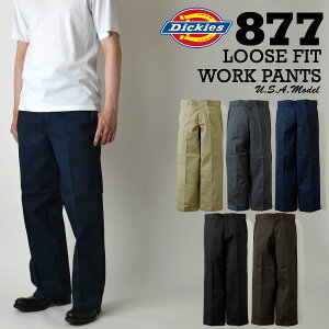 Dickies 877 �f�B�b�L�[�Y LOOSE FIT WORK PANT ���[�Y�t�B�b�g���[�N�p���c ���[�Y�X�g���[�g
