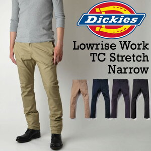�y���Ԍ���10��OFF�N�[�|���ΏہI�zDickies �f�B�b�L�[�Y TC Stretch Narrow �X�g���b�` �i���[ ���[�N�p���c �`�m�p�� �X�����p���c WD5882N ���{���