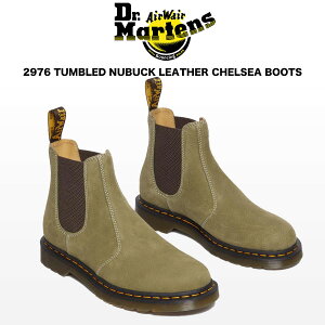 yyV}\AN[|ΏہIzDr.Martens hN^[}[` 2976 CHELSEA BOOT TUMBLED NUBUCK + EH SUEDE NEW TChSA ^ukobNU[u[c Y fB[X f