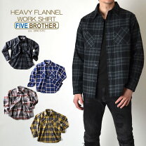 five brother ヘビーネルシャツの通販