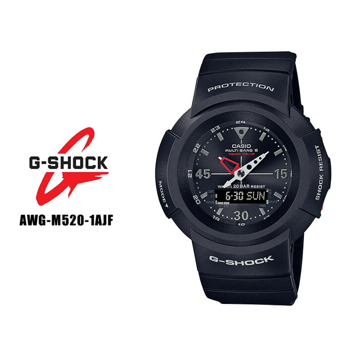 楽天市場】カシオ CASIO Gショック G-SHOCK AWG-M520 SERIES AWG-M520 