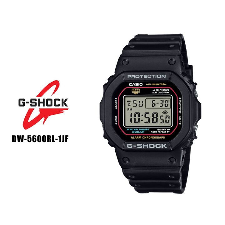 楽天市場】カシオ CASIO Gショック G-SHOCK 5600 SERIES DW-5600RL-1JF 