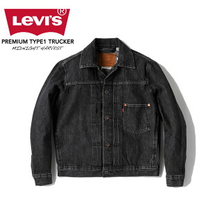 yԌ芄N[|ΏہIzLEVIS [oCX PREMIUM TYPE I TRUCKER gbJ[WPbg MIDNIGHT HARVEST A3174-0000