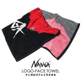 【期間限定10％OFFクーポン対象！】NANGA ナンガ LOGO FACE TOWEL ナンガロゴ フェイスタオル