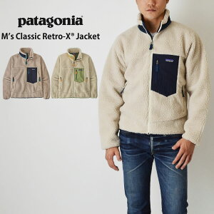 yubNtCf[Z[Ԍ|CgSi10{IzPatagonia p^SjA M's Classic Retro-X Jacket Y NVbN gX WPbg i` (NAT)