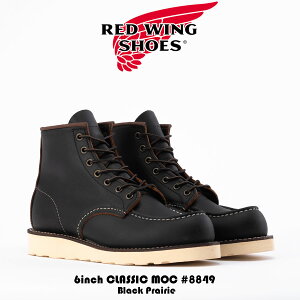 yԌ芄N[|sIzRED WING bhECO 6" CLASSIC MOC 8849 6C` NVbNbN Y fB[X ubNv[[ DCY