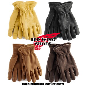 RED WING bhECO LINED BUCKSKIN LEATHER GLOVE nt obNXLO[u Y v 95230 95231 95232 95237